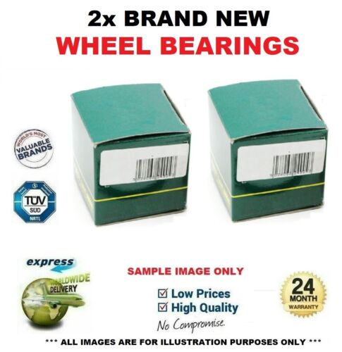 Front axle wheel bearings - 2x,
