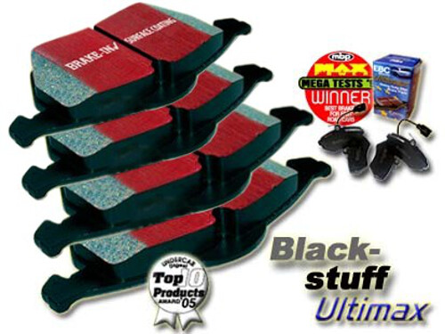 Ebc brake pads - pads, blackstuff