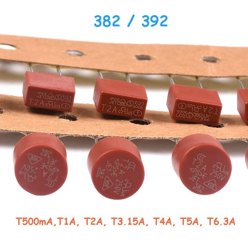 Slow blow radial pcb - radial, fuse
