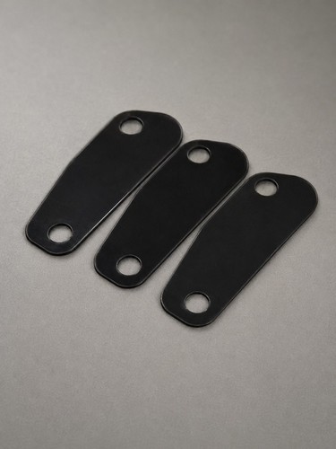 Door hinge shim plates - 3x,