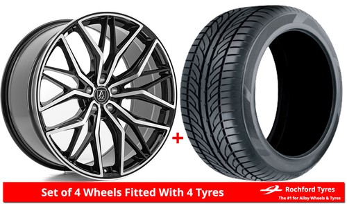 Alloy wheels tyres axe - &,