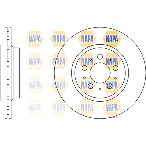 Brake discs vented - 2x,
