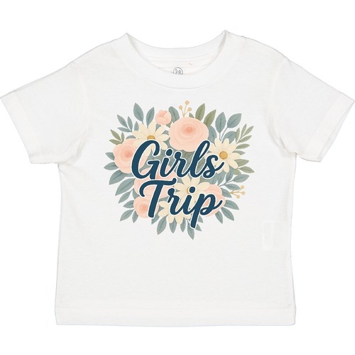Inktastic girls trip - girls, floral