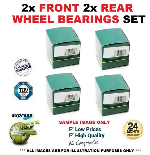 Front rear wheel - 2x,