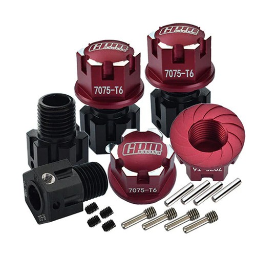 Gpm alum 7075 hex adapters - gpm, 7075-t6