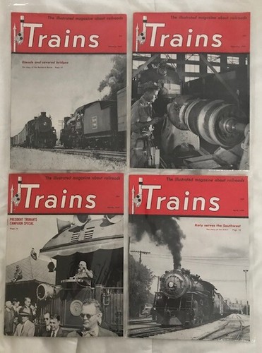 Trains magazine 1949 - trains, magazine-1949