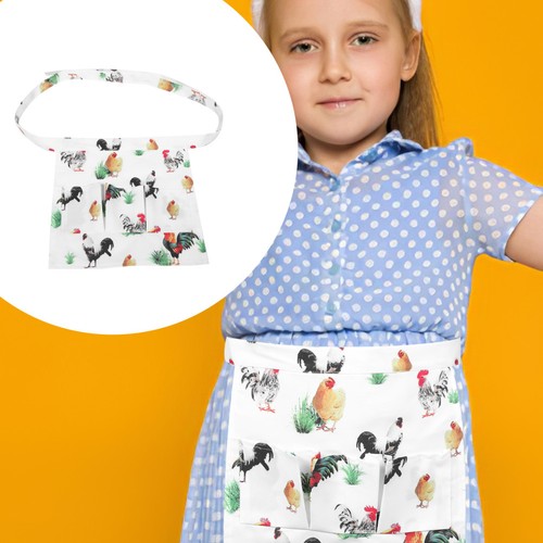 Holding collecting apron with - holding,