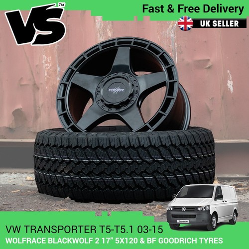 For 1 wolfrace black - vw, t6/t6.1