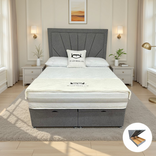 Fan border storage divan - fan,