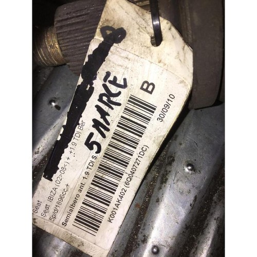 Front transmission seat - front,