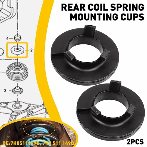 Rear upper spring rubber - spring,
