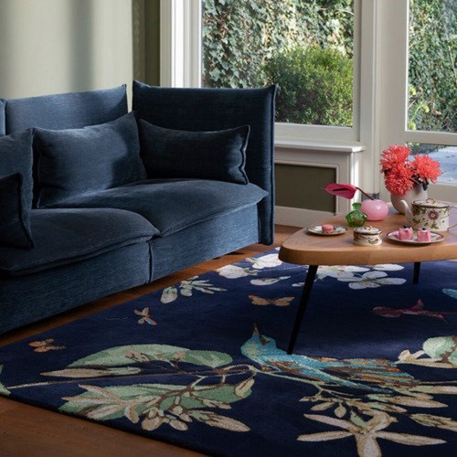 Modern hand tufted wool area - wool,