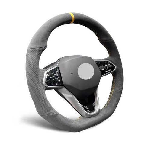 Alcantara steering wheel - alcantara,