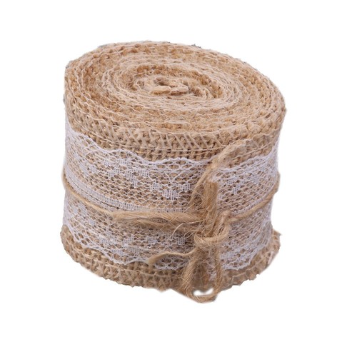 Hessian jute lace - jute, craft