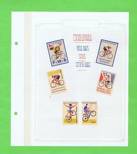 Cycling series matchbox - series,