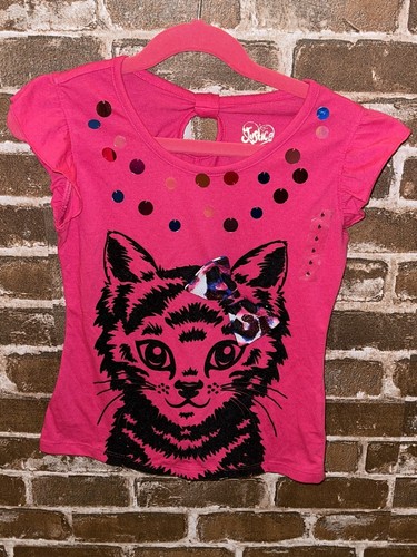 Nwt justice girls cat - tee, t