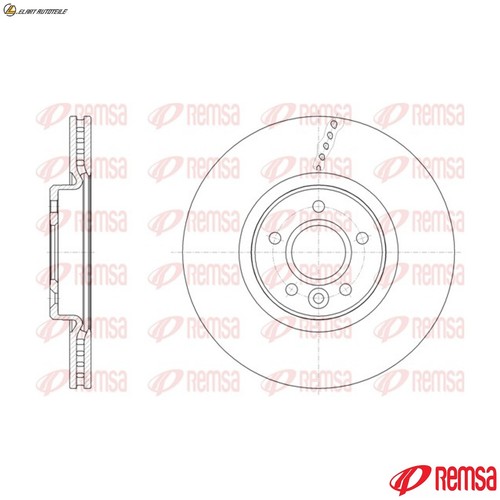 Brake discs 61542 for - 2x,