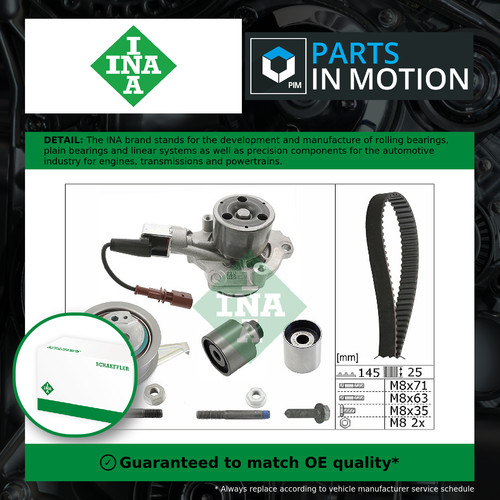 Timing belt water - timing, pump