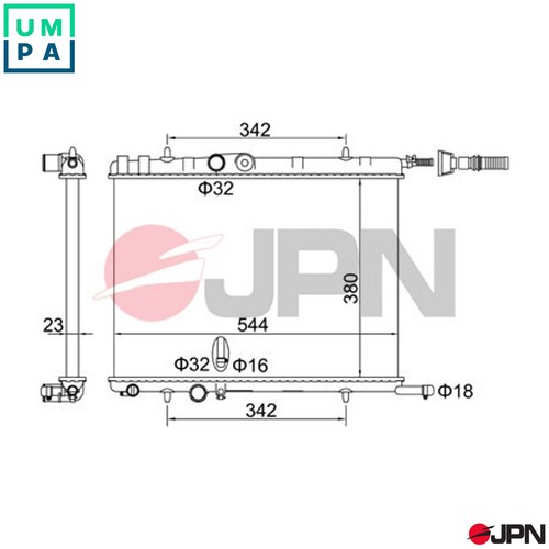 Radiator engine cooling - engine,